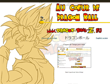 Tablet Screenshot of dragon-ball-z.eu