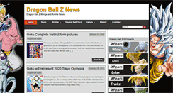 Desktop Screenshot of dragon-ball-z.net