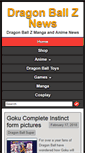 Mobile Screenshot of dragon-ball-z.net