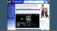 Desktop Screenshot of dragon-ball-z.org